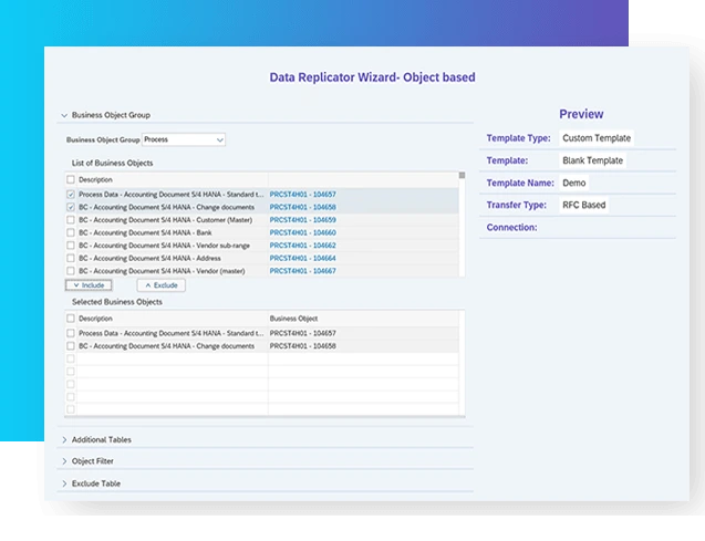 SAP Business Object Replicator