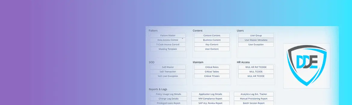 Dynamic Data Enforcement Screen